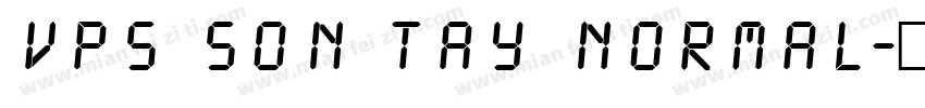 VPS Son Tay Normal字体转换
